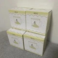 3COINS ディズニープリンセス マグカップ 4個セット