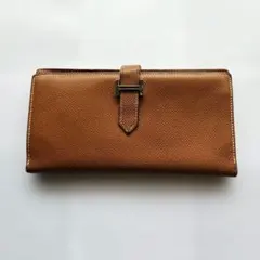 m*g様 HERMES エルメス 長財布 ベアン ブラウン ユニセックス m*g様 HERMES エルメス 長財布 ベアン ブラウン ユニセックス - メルカリ