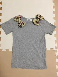 NinaMew❤️ヒョウ柄リボンTシャツ✨のサムネイル