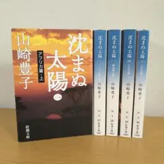 沈まぬ太陽　山崎豊子　全5巻セット