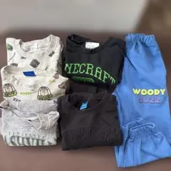 ☆着用済☆ 男の子　長袖　秋冬　110〜120cm まとめ売り6点