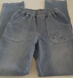 KP デニム パンツ ブルー 160