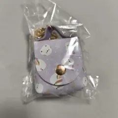 シマエナガおしゃれミニバッグ　キーホルダー付