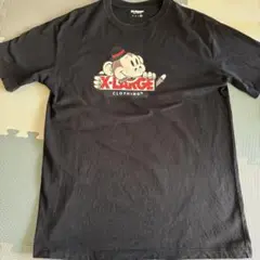 X-LARGE ブラック Tシャツ