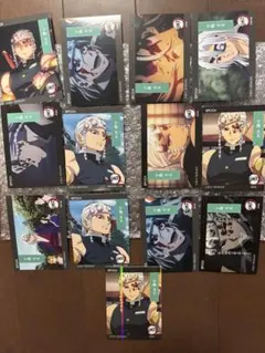 つ*奨様 2025 EPOCH 鬼滅の刃 宇髄天元 13枚セット ホロ付き1枚込