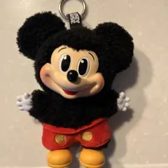 TDR ディズニー ミッキー 35周年 復刻版 燕尾服 ぬいぐるみ バッジ