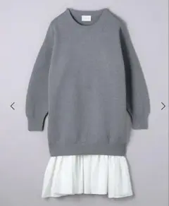 美品❣️ユナイテッドアローズ ＊ジャカード コンビ ワンピース＊