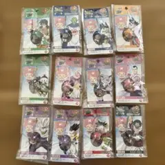 ドラゴンボール×ワンピース　根付けストラップ 12種セット