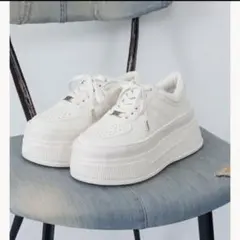 ダーリッチ Darich DDロゴソールスニーカー WHT XL