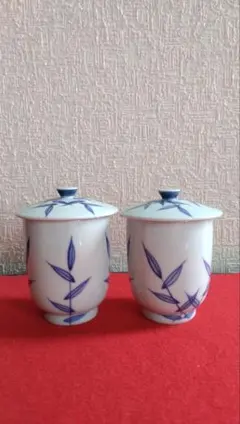 和食器 蓋つき煮物椀 11客セット 染付 笹文様 和食器 蓋つき煮物椀 11客セット 染付 笹文様 - メルカリ