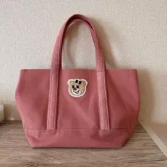 ラブラリーバイフェイラー オールドテディガール　ワッペントートバッグ(小)