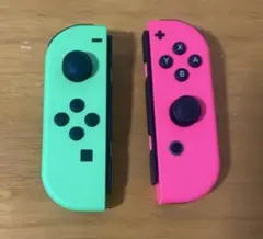 Nintendo Switch ジョイコン ネオングリーン・ネオンピンク
