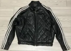 adidas Vespa leather jacket - メルカリ