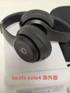 Beats Solo4 Wireless ワイヤレスヘッドホン　ブラック　海外版のサムネイル