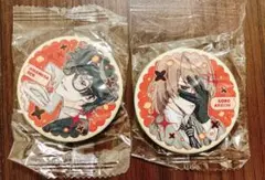 ペルソナ5 缶バッジ　明智吾郎　雨宮蓮