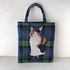 新品　松尾ミユキ　ミニトート　Tabby ねこ　ネコ　猫　キャット　ミニバッグ