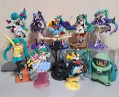 初音ミク フィギュア まとめ売り クロミミク チロルミク amp など10体