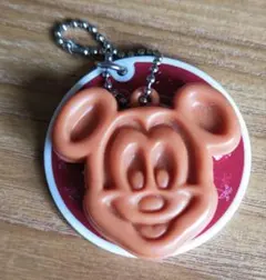 Disney Resort フードガチャガチャミッキー ワッフル キーチェーン