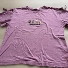 BLUE CROSS GIRLS Tシャツ パープル Mサイズのサムネイル