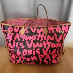 Louis Vuitton グラフィティトートバッグ ピンクのサムネイル