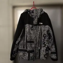 FIRST DOWN ペイズリー柄マウンテンパーカー Lサイズ