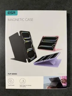 ESR FLIPシリーズ ブラック iPad Pro M4 11インチ用