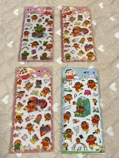 クレヨンしんちゃん シール 4枚セット　おまけ付き