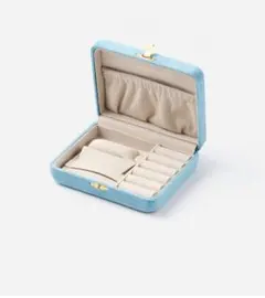 新品マグノリアホワイト JEWELRYCASE ブルー大