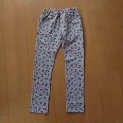 ヒョウ柄スリムフィットボトムス 130サイズ