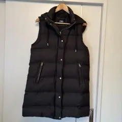 ★タグ付き★ZARA ZW collection ロング ダウンベスト Yahoo!オークション - ZARA ザラ リバーシブル 中綿 ダウン