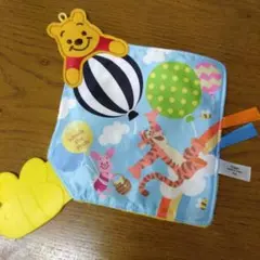 プーさん　おもちゃ　カミカミ指先布遊び　布おもちゃ