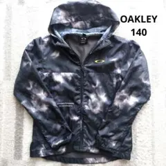 美品★OAKLEY /オークリー フルジップ アウター ウインドブレーカー140