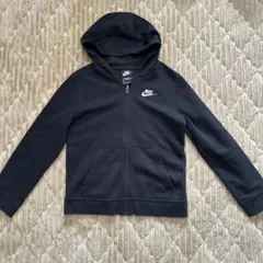 Nike 黒 ジップアップパーカー