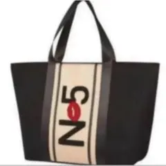N°5ロゴ刺繍トートバッグのサムネイル