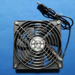 タイムリー USB扇風機 BIGFAN120U for Men ブラック