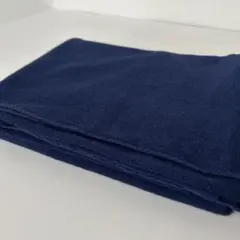 ㊳紺 ネイビー パイル カットソー　無地170㎝×0.5m 生地 ハギレ