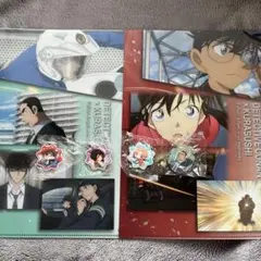 名探偵コナン ×くら寿司 クリアファイル・ラバーチャーム・マグネット セット