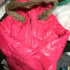 ピンク可愛い(o^^o)フードつきジャンバー