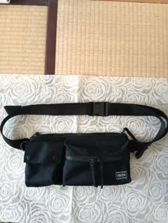 PORTER ユニットウエストバブラック ショルダーバッグ美品！