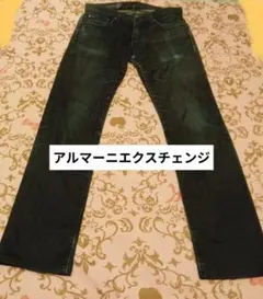 ◆アルマーニエクスチェンジ◆　ダークブルー ストレートデニム