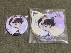 鬼滅の刃　ナンジャタウン　缶バッジ　コースター　栗花落カナヲ　まとめ売り