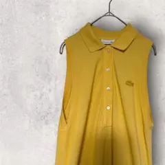 Lacoste ノースリーブマキシドレス イエローのサムネイル
