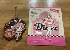 カラフルピーチ　のあ　一番くじ　キーホルダー&カラピチダイナーマグネット