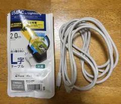ELECOM USB-C to Lightning ケーブル 2.0m