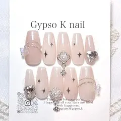 現品 フレンチガーリー ワンホン 韓国 ガーリー キラキラ 揺れる チャーム