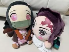 鬼滅の刃 めちゃでかぬいぐるみ 炭治郎と禰豆子セット