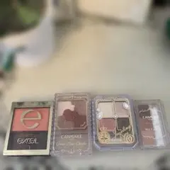 excel CANMAKE MAJOLICA アイシャドウ チーク セット