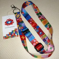 ミャクミャク　コミャク　ネックストラップ　カラフル　EXPO2025