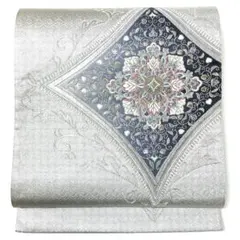 専用 V1417 ●高級 正絹 唐織 六通 袋帯 華文 花文