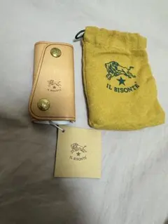 新品未使用】イルビゾンテ スマートキーケース ヌメ ナチュラル K5VU